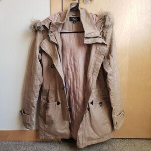 CoffeeShop New York Camel Coat NWOT Small